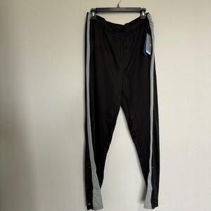 Alo CoolFit Athletic Track Pants XL Black Running Training Gym Activewear NWT